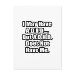 A.D.H.D. Quote Post Cards