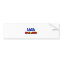 A.D.H.D. Rock Star Bumper Stickers
