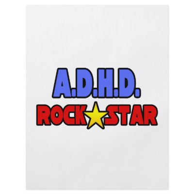 A.D.H.D. Rock Star Flyers by ADD_ADHD_Shirts