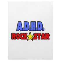 A.D.H.D. Rock Star letterhead by ADD_ADHD_Shirts A.D.H.D. Rock Star letterhead