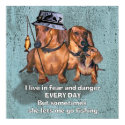 A dachsund Fisherman posters by relativeperceptions A dachsund Fisherman posters