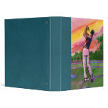 a dads golf Scrapbook 3 Ring Binders