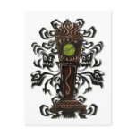 A.Daley Original 13th HOUR CLOCK postcard