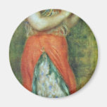 A Dancer With A Tambourine By Pierre-Auguste Magnets