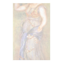 A Dancer With Castanets By Pierre-Auguste Renoir ( Stationery Paper