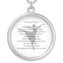 A Dancer's Prayer Necklace