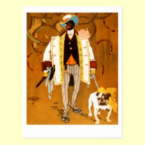 A Dandy and His Dog postcards