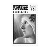 A Dark Undercurrent Mermaid Postage