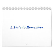 A Date to Remember calendars by Bdemarco A Date to Remember calendars
