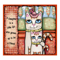 A Daughter Is, Art Poster Print by jamiecreates1 A Daughter Is, Art Poster Print