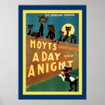 A Day and a Night ~ Vintage Theatre Posters