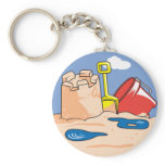 a day at the beach keychains