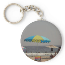 A Day At The Beach Key Chain
