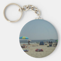 A Day At The Beach Keychain