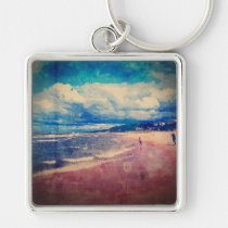 A Day At The Beach keychains