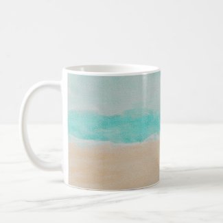 A Day at the Beach Mug mug