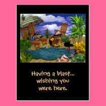 A Day at the Beach postcards