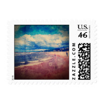 A Day At The Beach postage