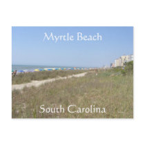 A Day At the Beach Postcard