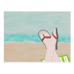 A Day at the Beach Postcard