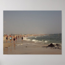 A Day At The Beach Poster