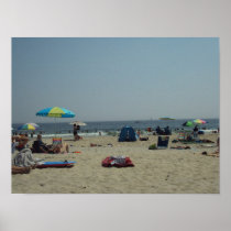 A Day At The Beach Print