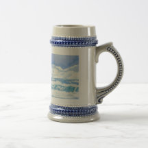 A Day at the Sea - Great Mug Beer Stein Ocean Gift
