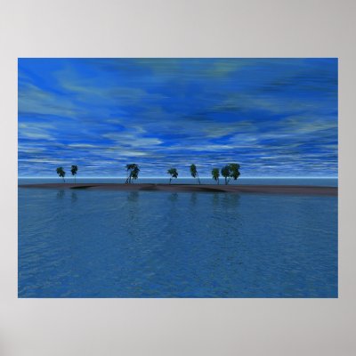 A Day In Paradise Poster by KiDAcE