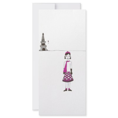 A day in Paris France Rack Card Design by loudesigns