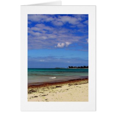 A Day in the Bahamas Greeting Cards by awhitelaw