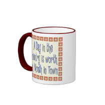 A Day in the Country! mugs