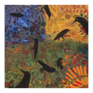A Day in the Life of a Raven print