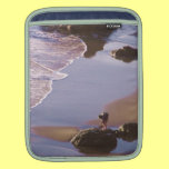 A Day on the Beach Ipad Sleeve Beachcomber Photo ipad sleeves