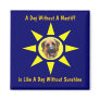 A Day Without A Mastiff Dog Lovers Funny Magnet