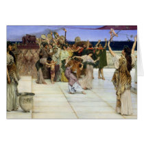 A Dedication to Bacchus, 1889 Greeting Card
