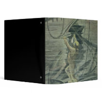A Deep Sea Diver Looking at the Wrecks Binders