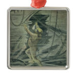 A Deep Sea Diver Looking at the Wrecks Ornament