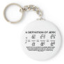 A Definition Of Jerk (Physics) Key Chain