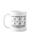A Definition Of Jerk (Physics) Coffee Mug