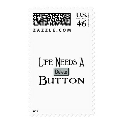 A Delete Button Stamps by goldnsun