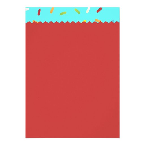 A Delicious Bite of Donut Personalized Invite