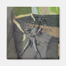 A Demon, from the 'Coronation of the Virgin' Refrigerator Magnet