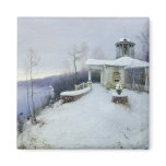 A deserted manor house magnets