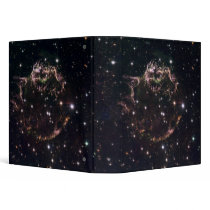 A detailed view at the tattered remains vinyl binder