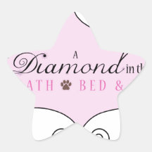 A DIamond In The Ruff Sticker