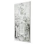 'A Discourse concerning New World Planet' Canvas Print