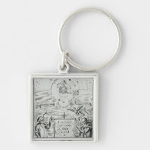 'A Discourse concerning New World Planet' Key Chain