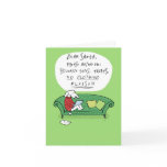 A Dog's Letter to Santa Greeting Card
