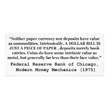 A Dollar Bill Is Just a Piece of Paper Custom Invitations