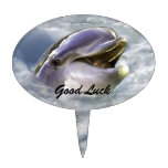 A dolphins best smile cake topper